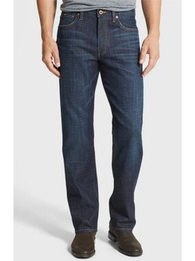 NWT Lucky Brand Men's Dark Indigo 329 Classic Straight Jeans 50 x 30